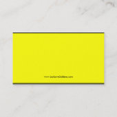 犬の緊急の注意深い家のカードだけ コーリングカード (裏面)