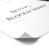 犬の署名ドリンクの看板 ポスター (角)