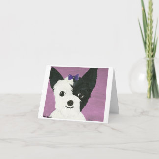 犬の美しい車はGypsyを名前を挙げました カード