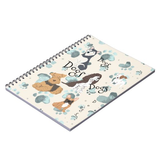 犬の群れ ノートブック (左側)