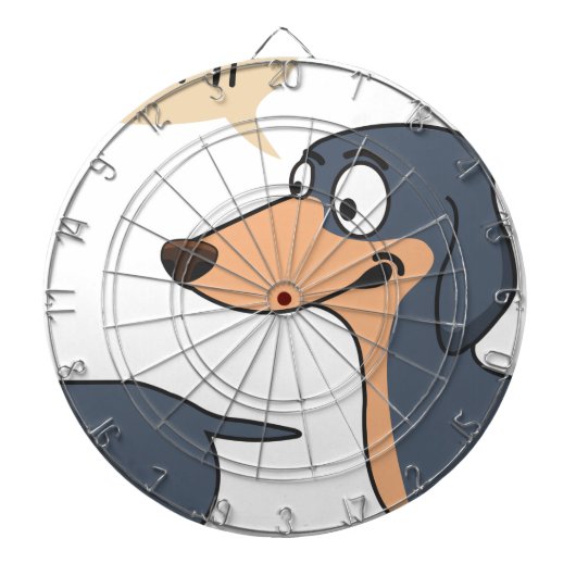 犬の背中 ダーツボード (正面)