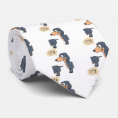 犬の背中 ネクタイ (ロール)