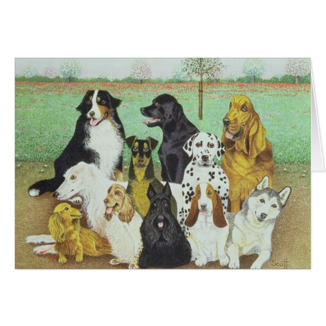 犬の腕時計 (正面横)