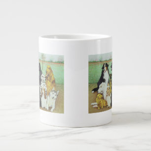 犬の腕時計 ジャンボコーヒーマグカップ