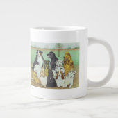 犬の腕時計 ジャンボコーヒーマグカップ (右)