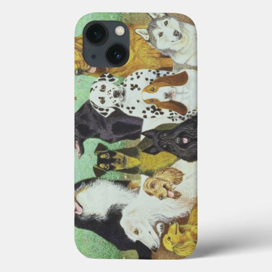 犬の腕時計 Case-Mate iPhoneケース (裏面)