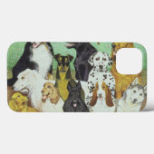 犬の腕時計 Case-Mate iPhoneケース (裏面 (横))