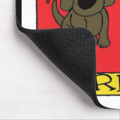 犬の興味のマウスパッド マウスパッド (コーナー)