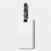 犬の荷物のラベルを整備して下さい ラゲッジタグ (裏面縦)