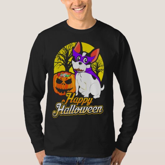 犬の衣装はブルドフランスのッグ Tシャツ (正面)