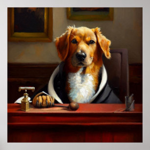 犬の裁判官 ポスター