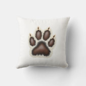 犬の装飾用クッション16インチx 16インチ クッション (裏面)