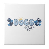 犬の規則 タイル (正面)