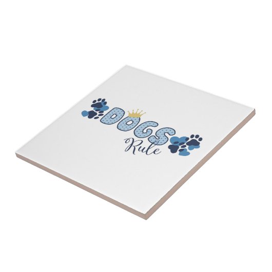 犬の規則 タイル (側面)