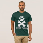 犬の規則 Tシャツ (正面フル)