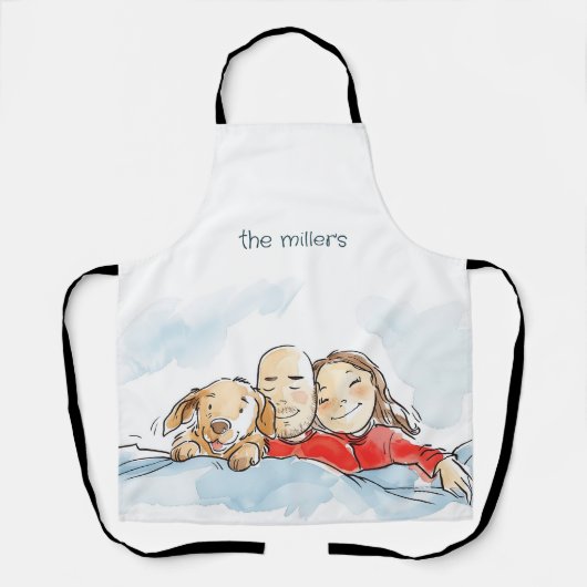 犬の親 エプロン (正面)