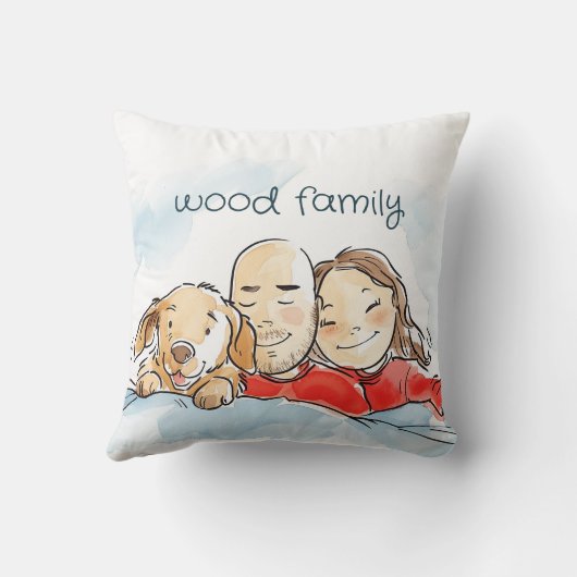 犬の親 クッション (裏面)