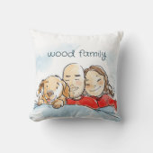 犬の親 クッション (正面)