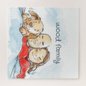 犬の親 ジグソーパズル (横)