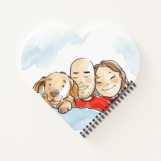 犬の親 ノートブック (裏面)