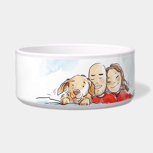 犬の親 ボウル (左)