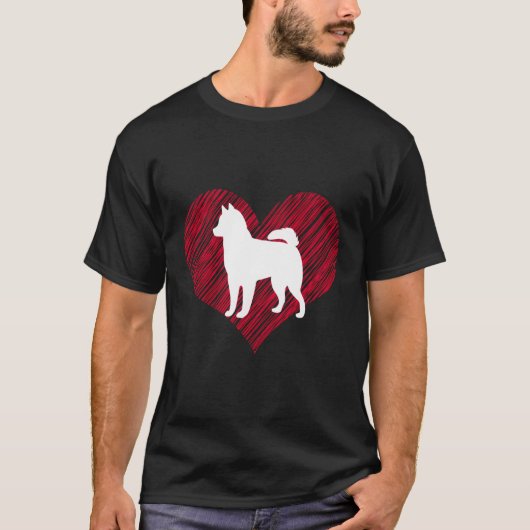 犬の親Gが大好きなシベリアのハスキー愛好家への贈り物 Tシャツ (正面)