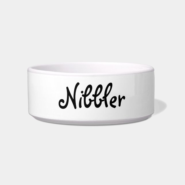 犬の言葉の食べ物とドリンクボウルの世界 ボウル (正面)