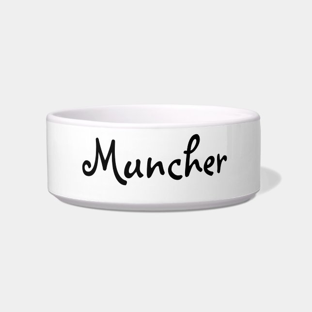 犬の言葉の食べ物とドリンクボウルの世界 ボウル (正面)