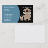 犬の訓練の名刺 名刺 (正面/裏面)