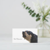 犬の訓練の行動の専門家 名刺 (スタンド正面)