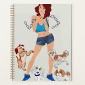 犬の訓練プランナー プランナー手帳 (正面)