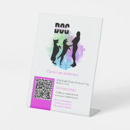 犬の訓練/犬のトレーナー 台座サイン