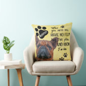 犬の記念碑 – 自分の写真と名前を追加 クッション (椅子)