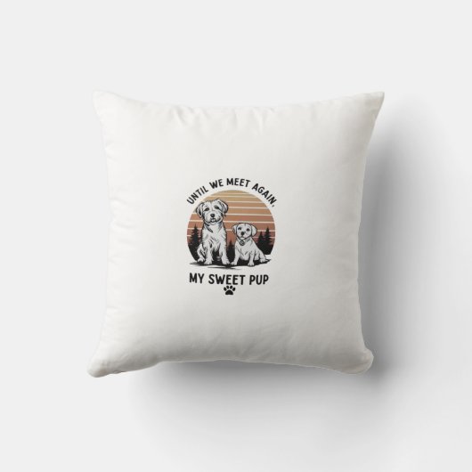 犬の記憶枕 クッション (裏面)