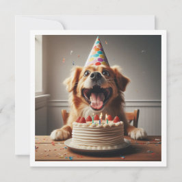 犬の誕生日カード, ドッグパーティー, 犬の誕生日 招待状