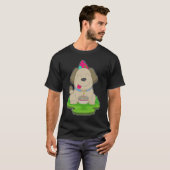 犬の誕生日ケーキ Tシャツ (正面フル)