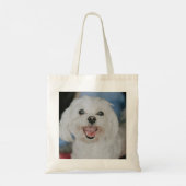 犬の誕生日トートバッグ トートバッグ (裏面)