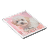 犬の誕生日パーティしよう ノートパッド (アングル)