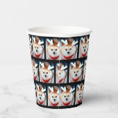 犬の誕生日パーティカスタムーのペットフォト 紙コップ (右)