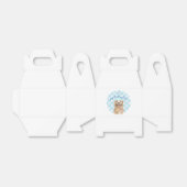 犬の誕生日パーティパーソナライズされたービーフボックスプレイド フェイバーボックス (折り畳みなし)