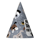 犬の誕生日パーティーかわいいおもしろい パーティーハット (左)