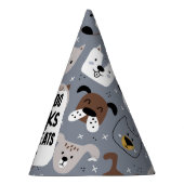 犬の誕生日パーティーかわいいおもしろい パーティーハット (右)