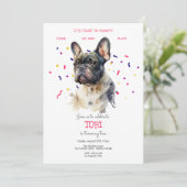 犬の誕生日パーティーにおいで 招待状 (スタンド正面)
