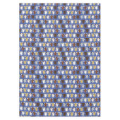 犬の誕生日パーティーキッズ テーブルクロス (正面)