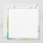 犬の誕生日パーティー (裏面)