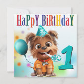 犬の誕生日パーティー (正面)