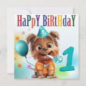 犬の誕生日パーティー (正面)