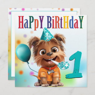 犬の誕生日パーティー