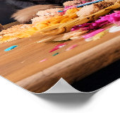 犬の誕生日パーティー ポスター (角)