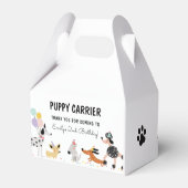 犬の誕生日子犬のパウィティ動物パピキャリア フェイバーボックス (裏面サイド)